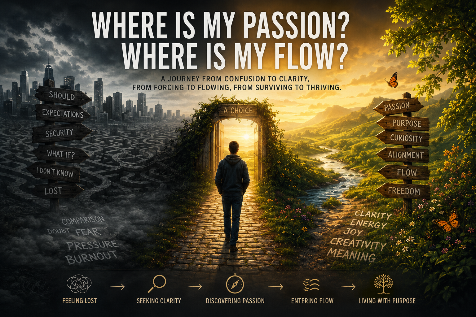 Where Is My Passion? Breaking Free From a Weak and Tired Life?
